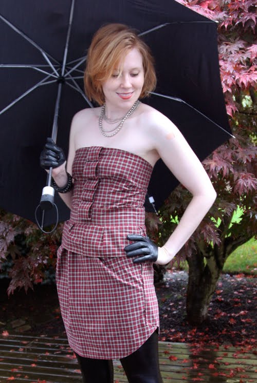 Diy button down online dress