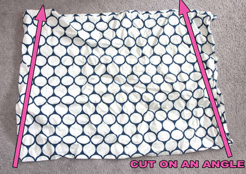 skirt from pillowcase step1