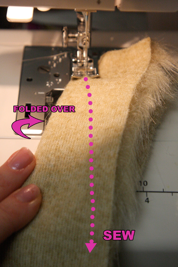 Adding fur to a hood shop